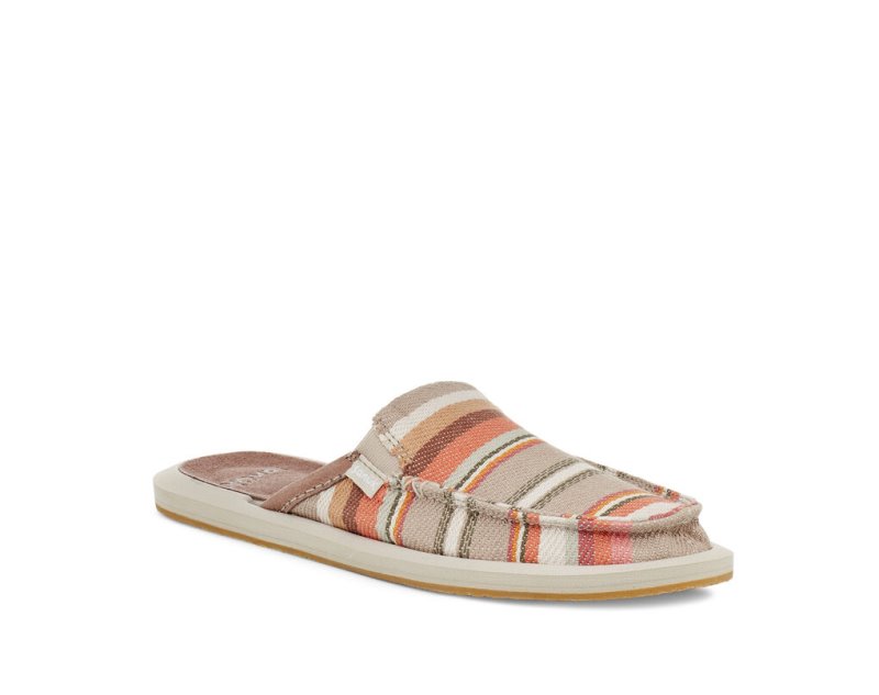 Sanuk You Got My Back Blanket Sustainable Slip-on - Sanuk Slippers Womens Multicolor - Philippines O